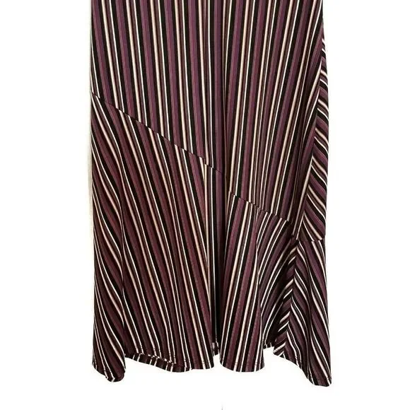 MY Michelle Multicolor Striped Dress Size Large - Picture 5 of 8